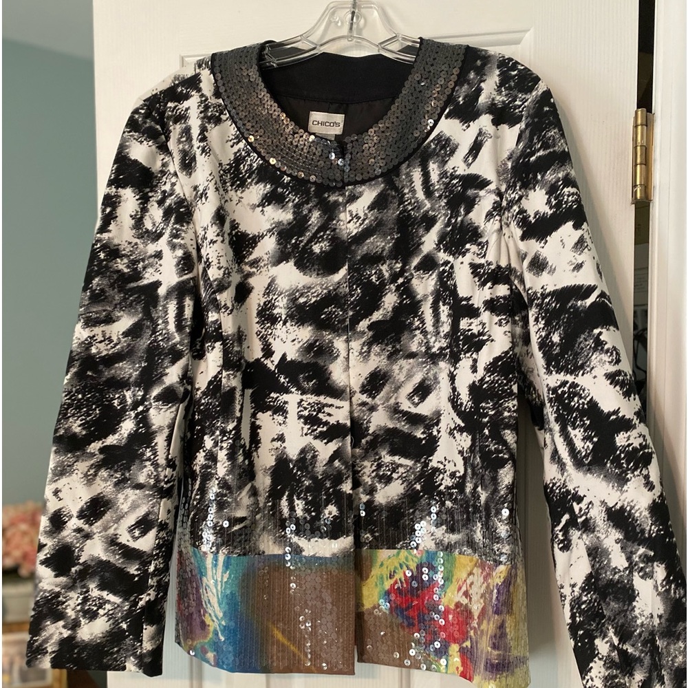Chicosbeautiful Sequence Jacket, Fully Lined, Lik… - image 1